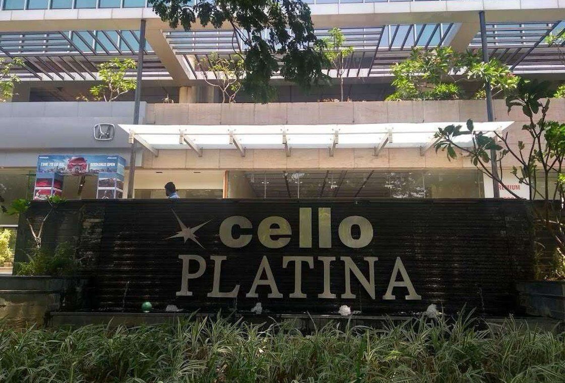 Cello Platina entrance, Shivajinagar