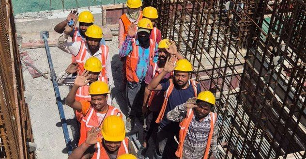 Site crew in full PPE